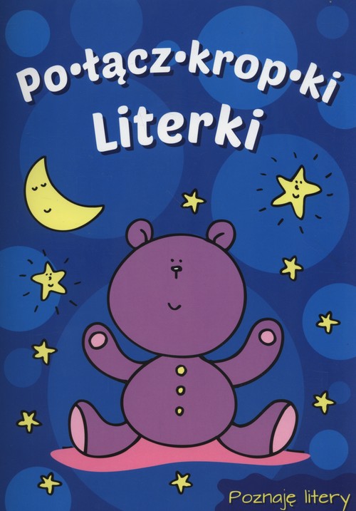 Literki Miś Połącz Kropki