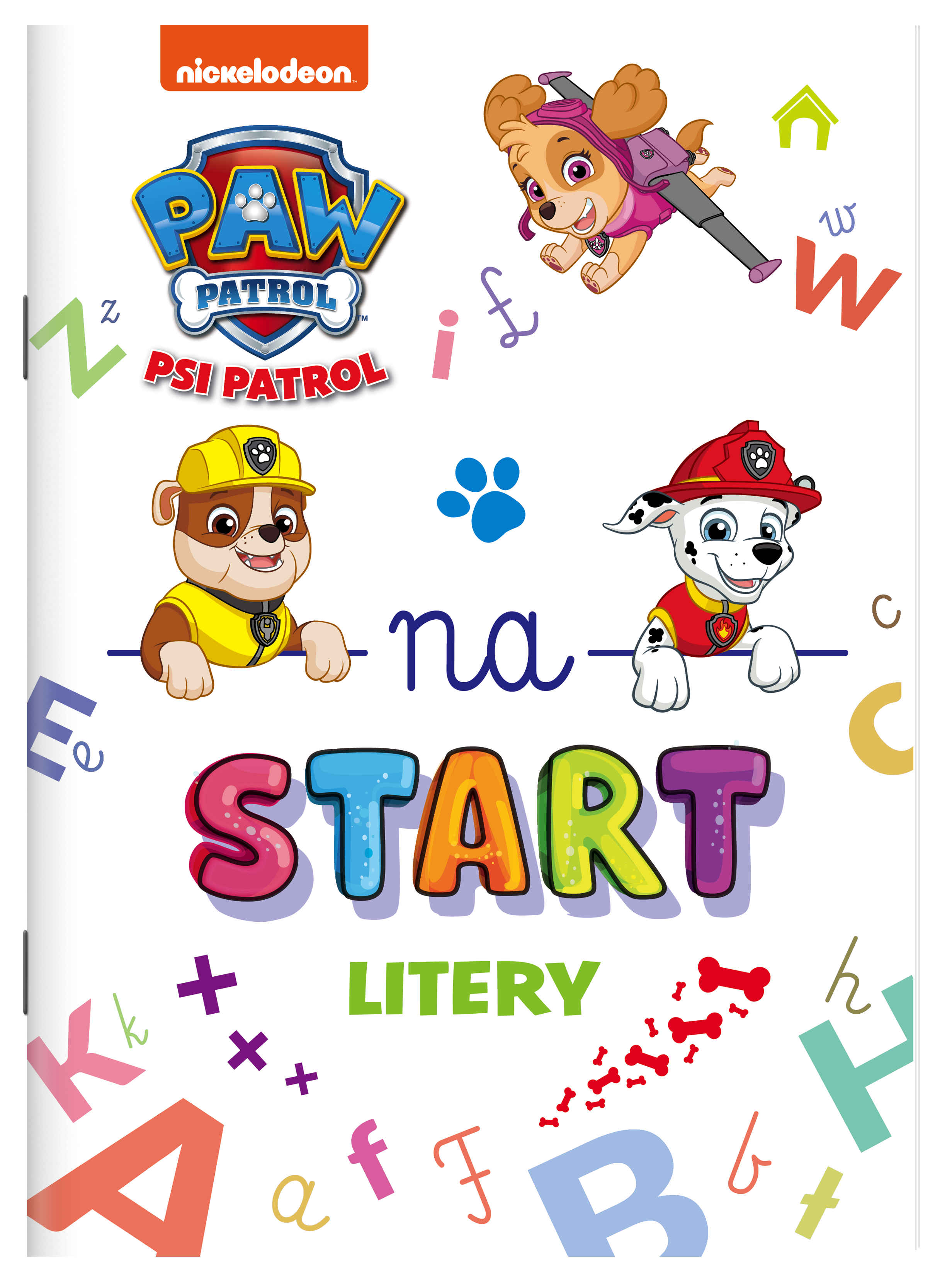 Litery. Na start… Psi Patrol