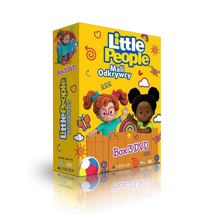 Little People Mali Odkrywcy - BOX 3DVD