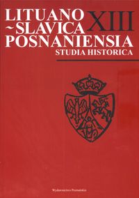 Lituano Slavica Posnaniensia XIII