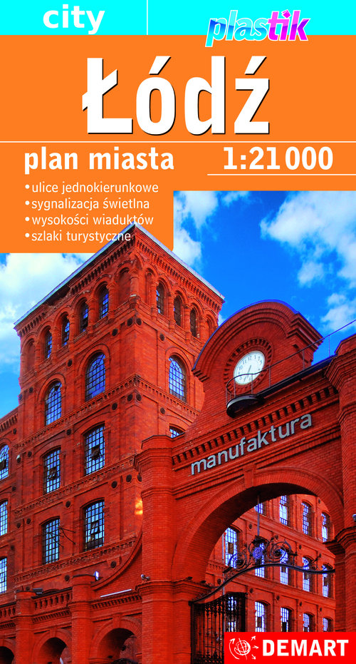Łódź plan miasta  1:21 000