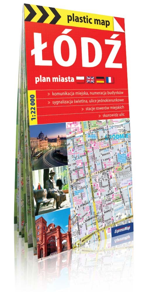 Łódź plan miasta 1:22 000