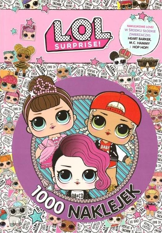 Lol surprise 1000 naklejek