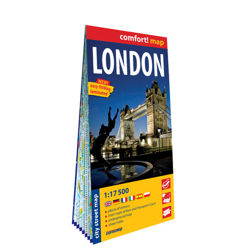 Londyn (London) laminowany plan miasta 1:17 500