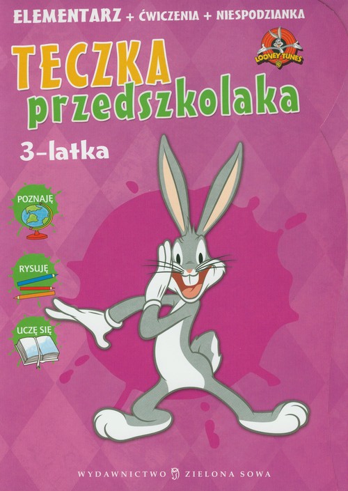 Looney Tunes. Teczka przedszkolaka 3-latka
