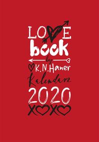 LOVE book by K.N. Haner. Kalendarz 2020