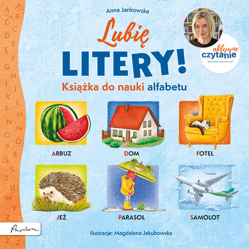 Lubię litery! Książka do nauki alfabetu