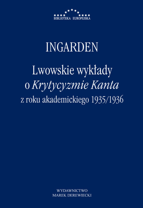 Lwowskie wykłady o Krytyzmie Kanta z roku akademickiego 1935/1936