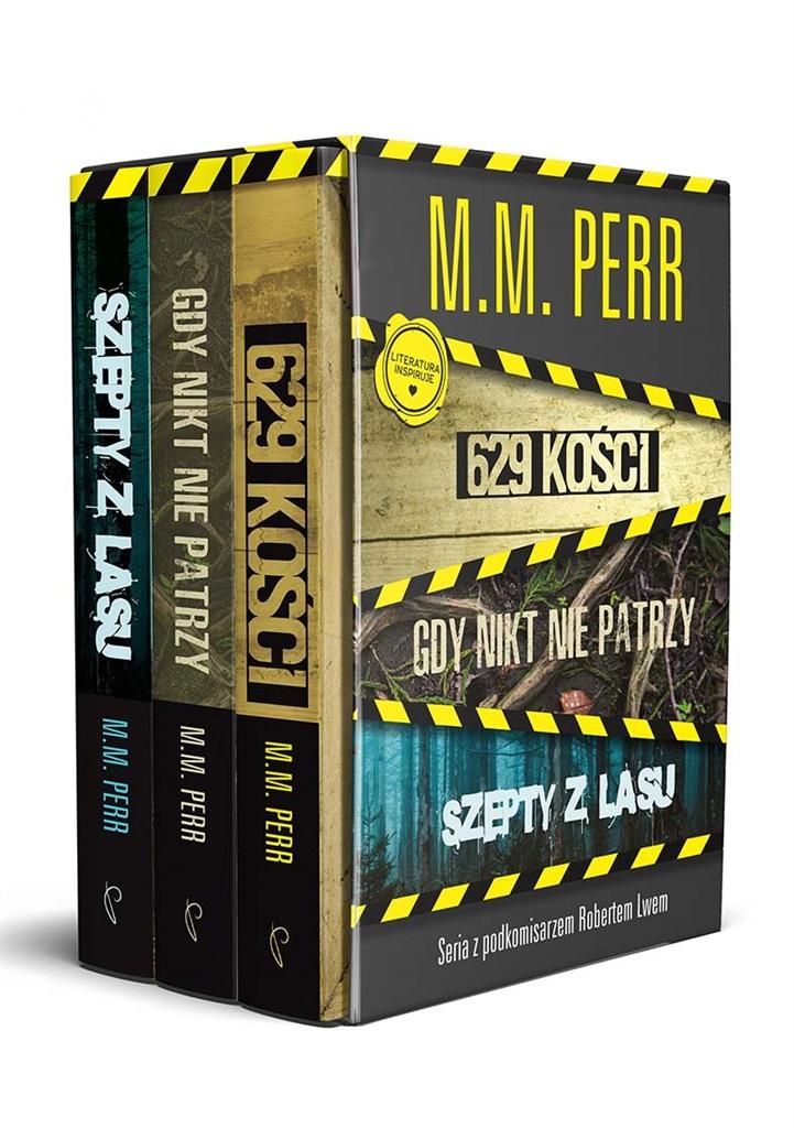 M.M. Perr: 629 kości/Gdy nikt nie patrzy/Szepty z lasu - w etui