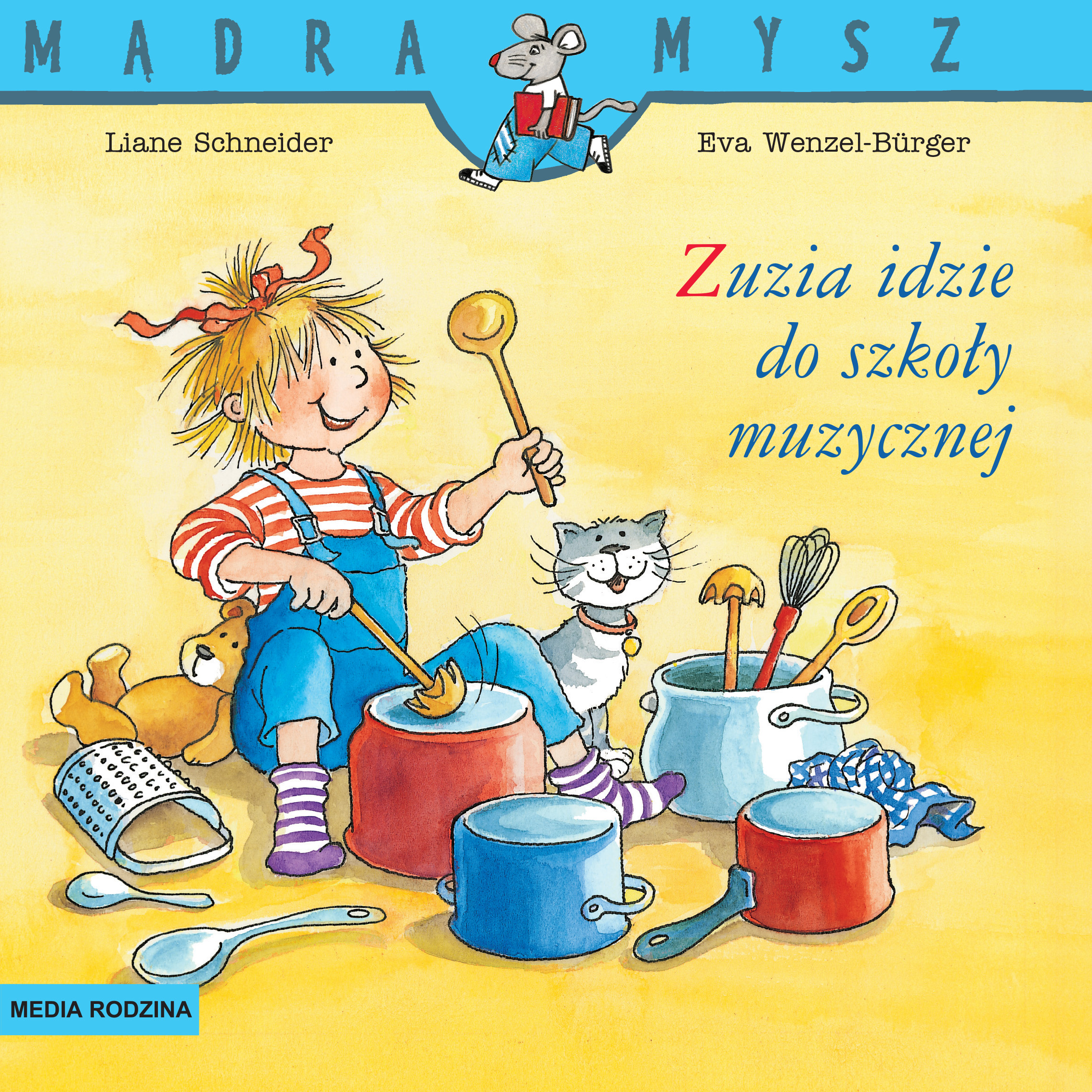 Mądra Mysz Zuzia idzie do szkoły muzycznej