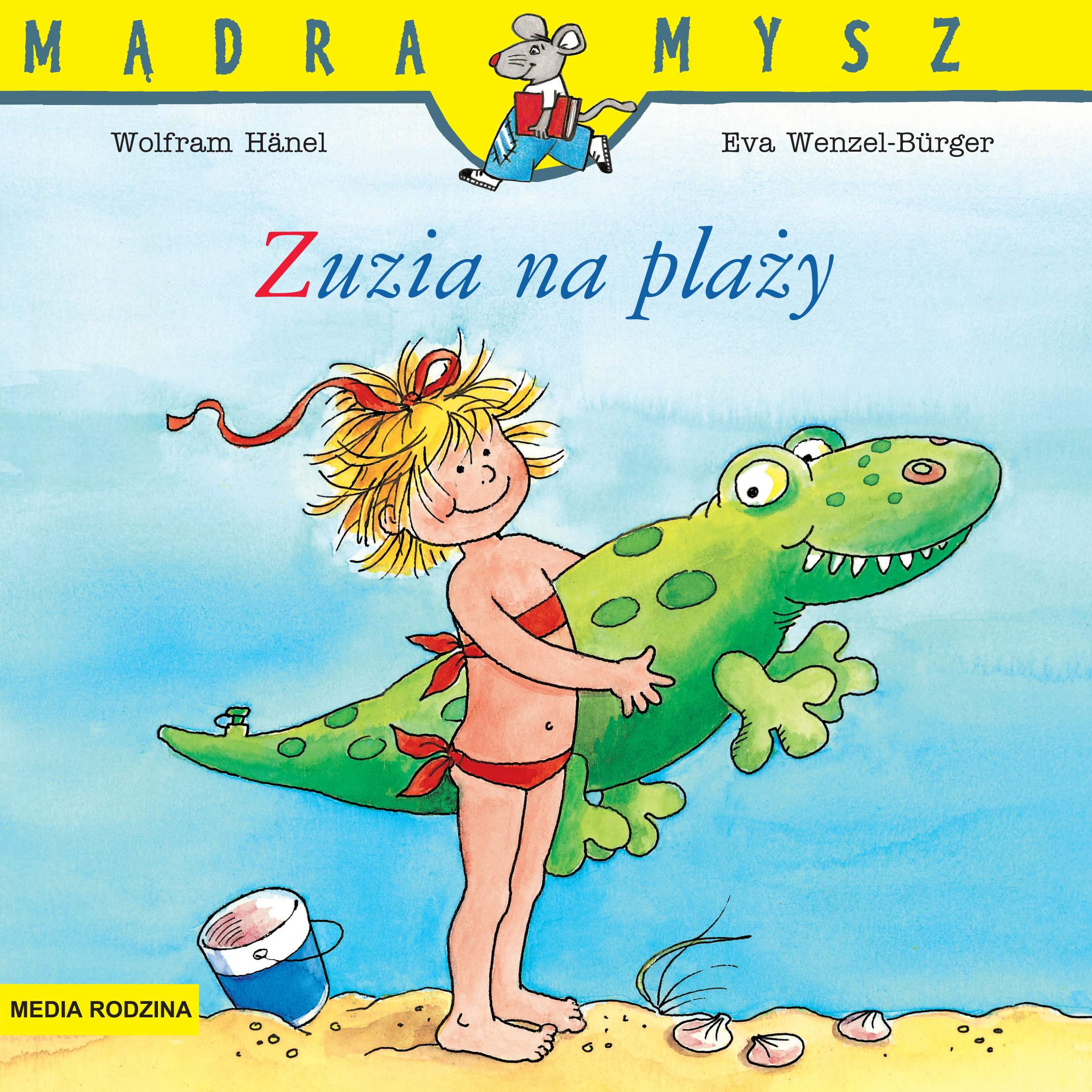Mądra Mysz Zuzia na plaży