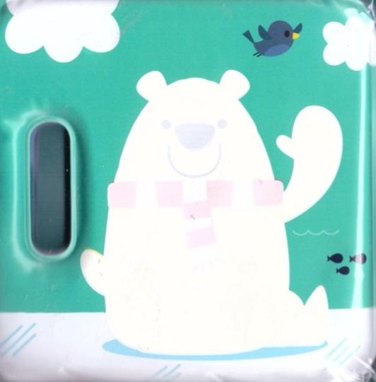 Magiczna książeczka kąpielowa z piszczałką-miś