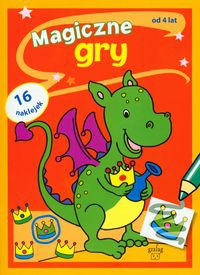 Magiczne gry. Z naklejkami od 4 lat