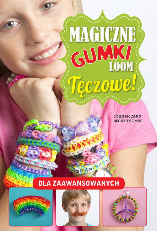Magiczne gumki LOOM Tęczowe