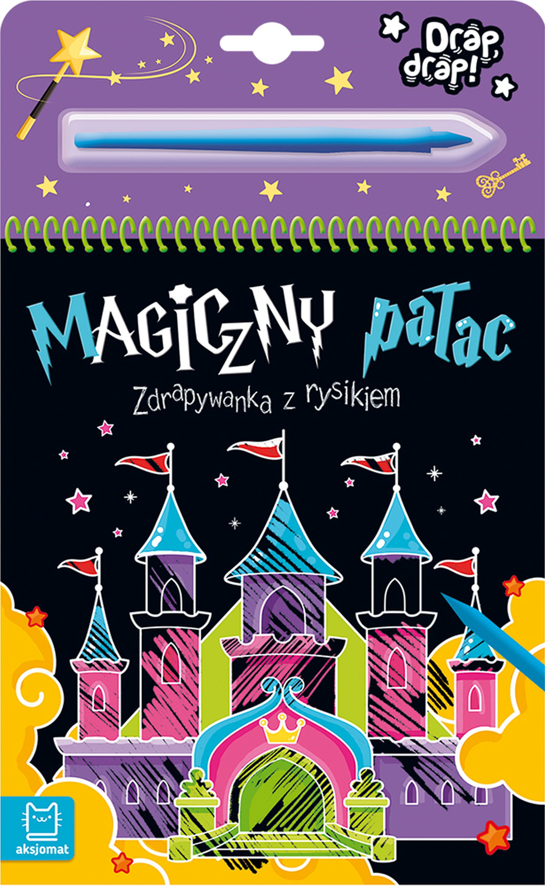 Magiczny pałac Zdrapywanka z rysikiem