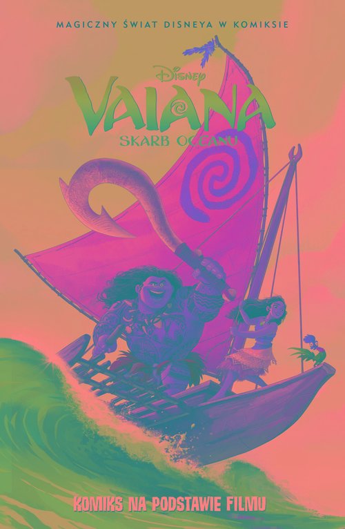 Magiczny świat Disneya w komiksie Vaiana Skarb oceanu