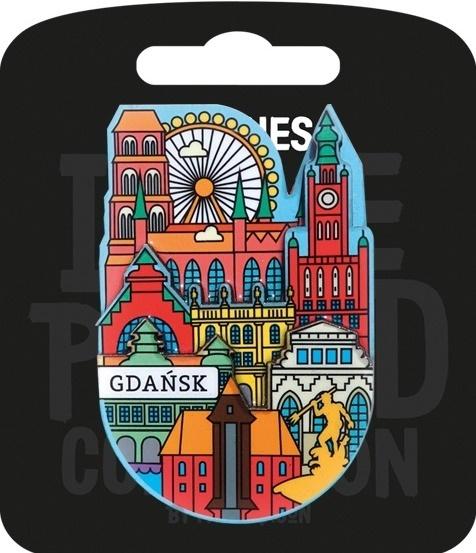 Magnes I love Poland Gdańsk ILP-MAG-C-GD-10