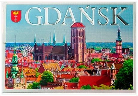 Magnes I love Poland Gdańsk ILP-MAG-C-GD-40