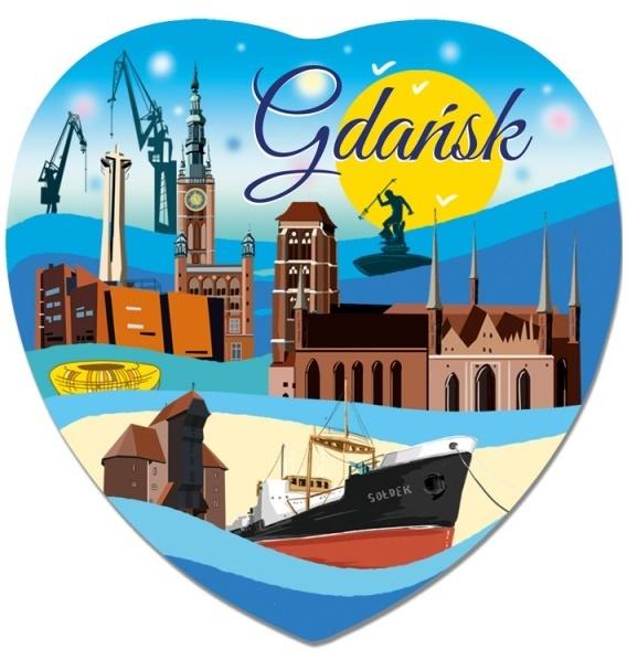 Magnes I love Poland Gdańsk ILP-MAG-C-GD-48