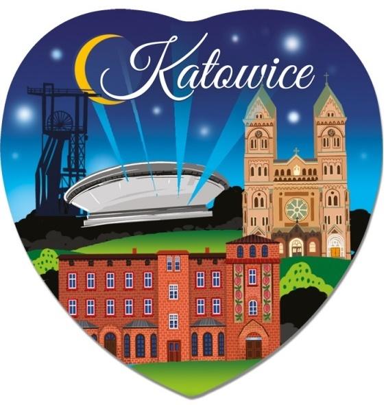 Magnes I love Poland Katowice ILP-MAG-C-KAT-24