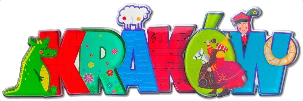 Magnes I love Poland Kraków ILP-MAG-C-KRA-36