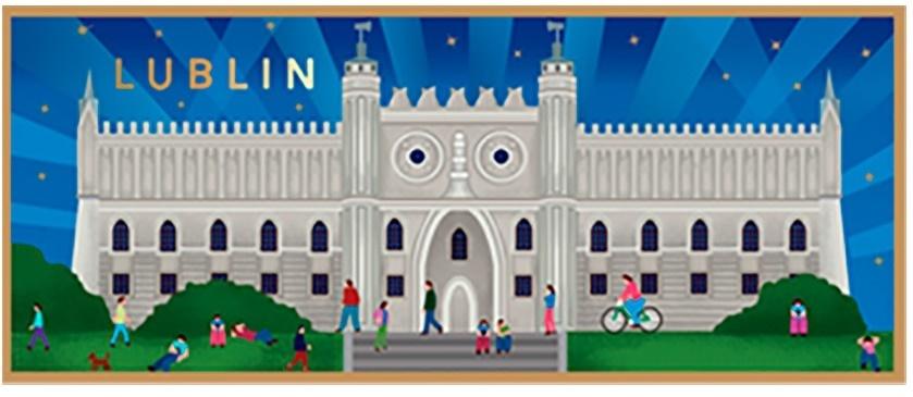 Magnes I love Poland Lublin ILP-MAG-C-LUB-05