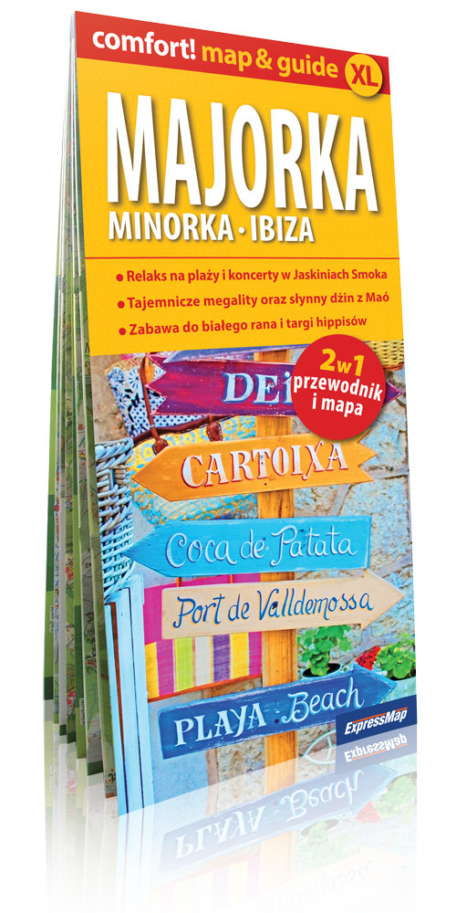 Majorka, Minorka, Ibiza comfort! map&guide XL