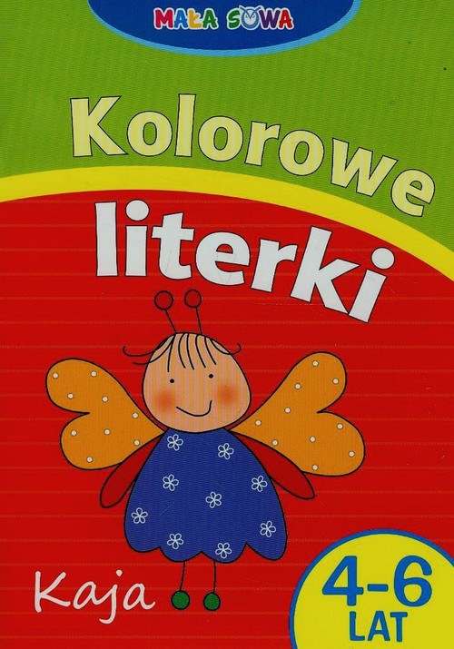 Mała sowa Kolorowe literki 4-6 lat