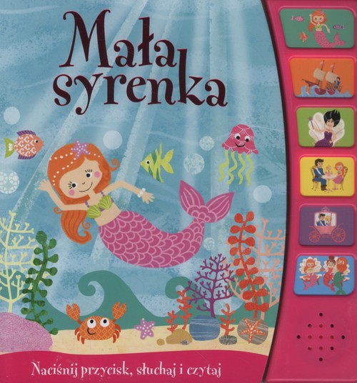 Mała syrenka Książeczka dźwiękowa