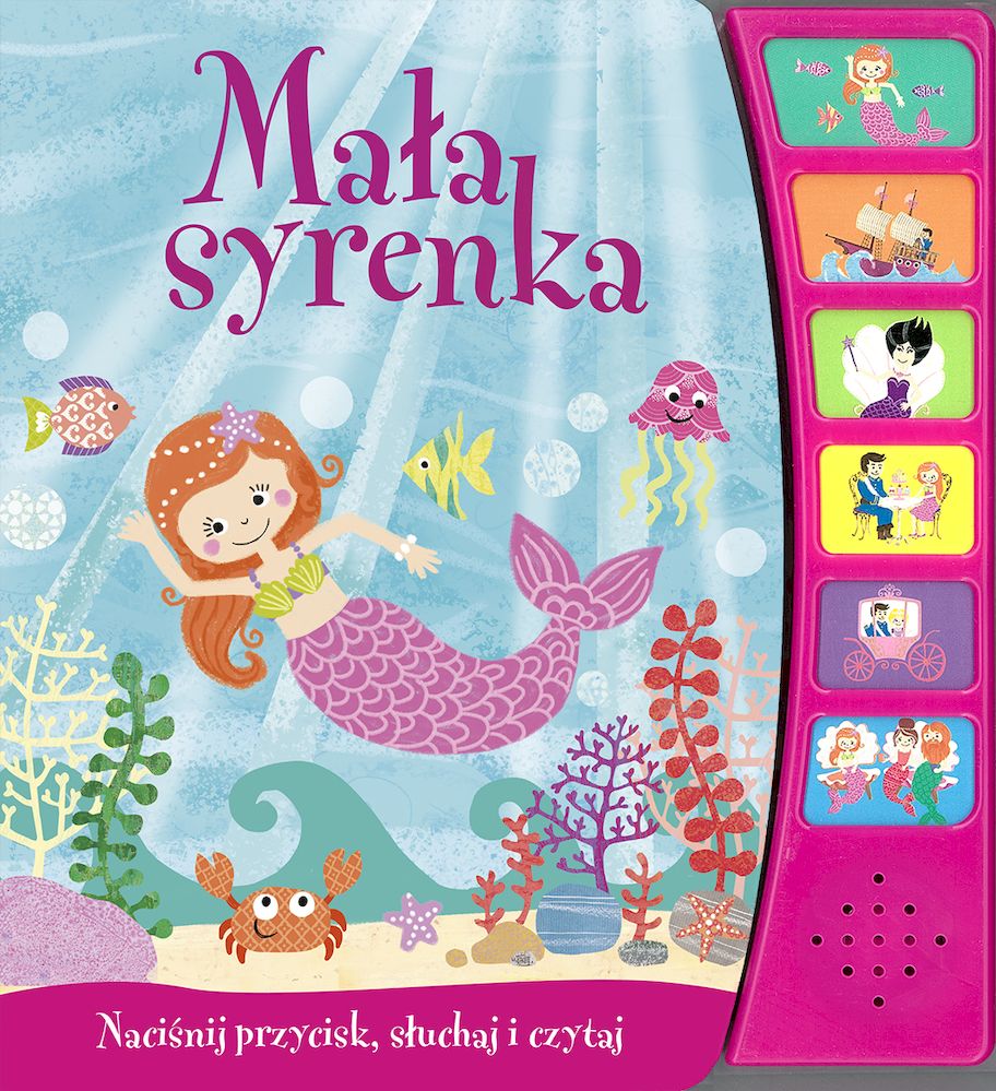 Mała syrenka Naciśnij przycisk, słuchaj i czytaj