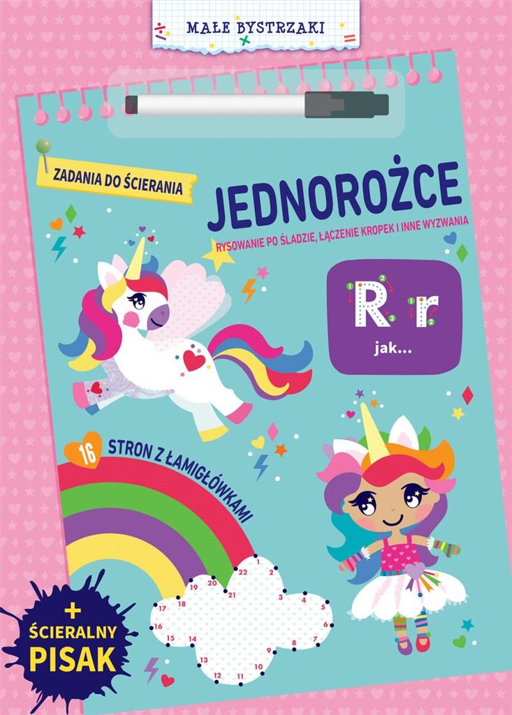 Małe bystrzaki. Zadania do ścierania. Jednoroż