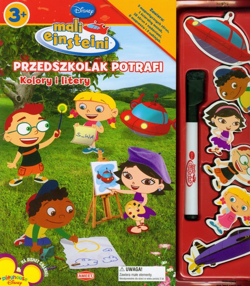 Mali Einsteini. Kolory i litery
