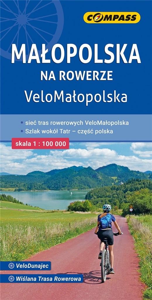 Małopolska na rowerze VeloMałopolska 1:100 000