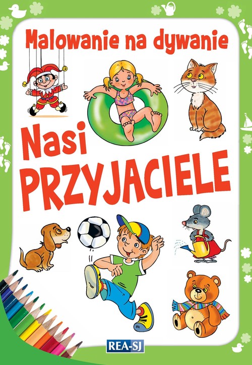 Malowanie na dywanie Nasi przyjaciele