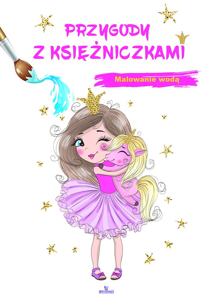 Malowanie wodą Przygody z księżniczkami