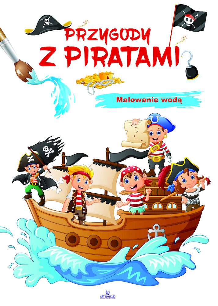 Malowanie wodą Przygody z piratami