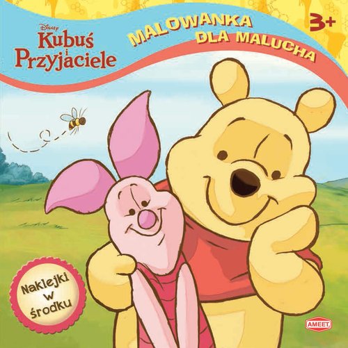 Disney Kubuś i Przyjaciele. Malowanka dla malucha (3+) + naklejki