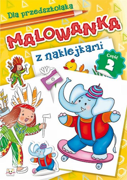 Malowanka z naklejkami Część 2