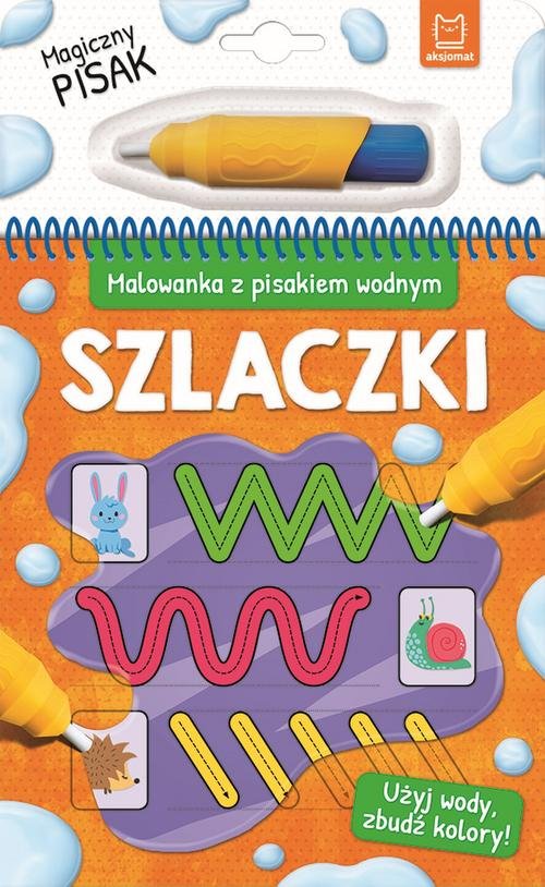 Malowanka z pisakiem wodnym Szlaczki