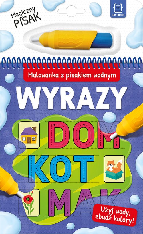 Malowanka z pisakiem wodnym Wyrazy