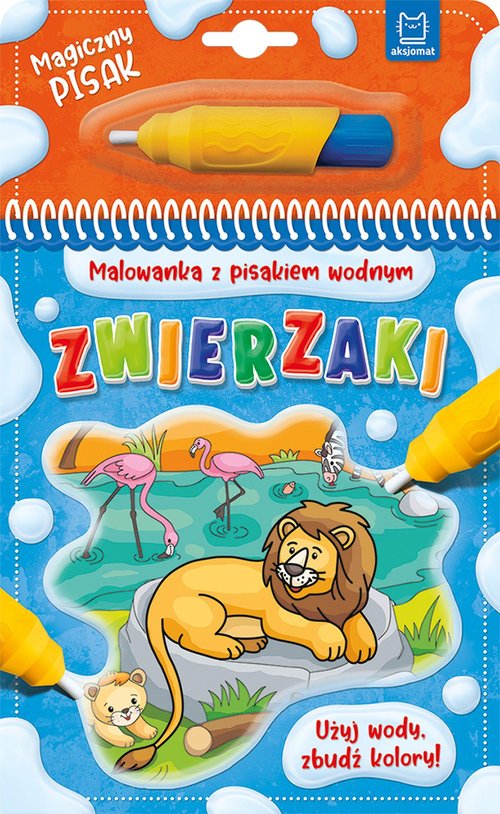 Malowanka z pisakiem wodnym Zwierzaki