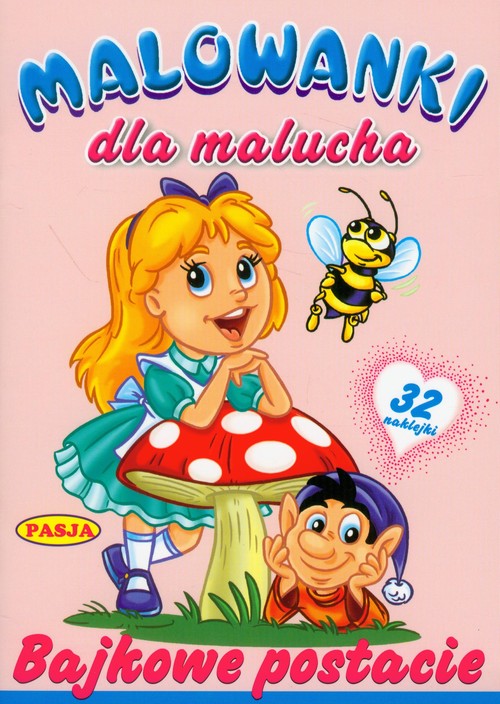 Malowanki dla malucha. Bajkowe postacie