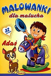 Malowanki dla maluchów. Adaś