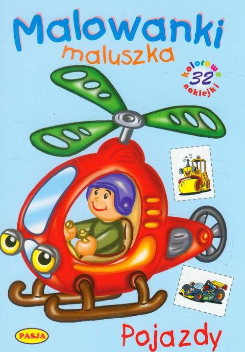 Malowanki maluszka. Pojazdy