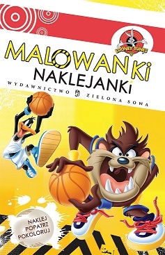 Malowanki naklejanki Kaczor Daffy Diabeł Tasmański