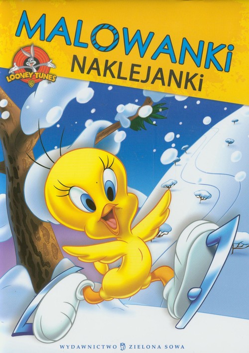 Malowanki naklejanki Tweety Zima