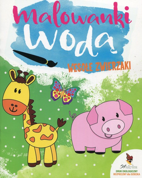 Malowanki wodą Wesołe zwierzaki