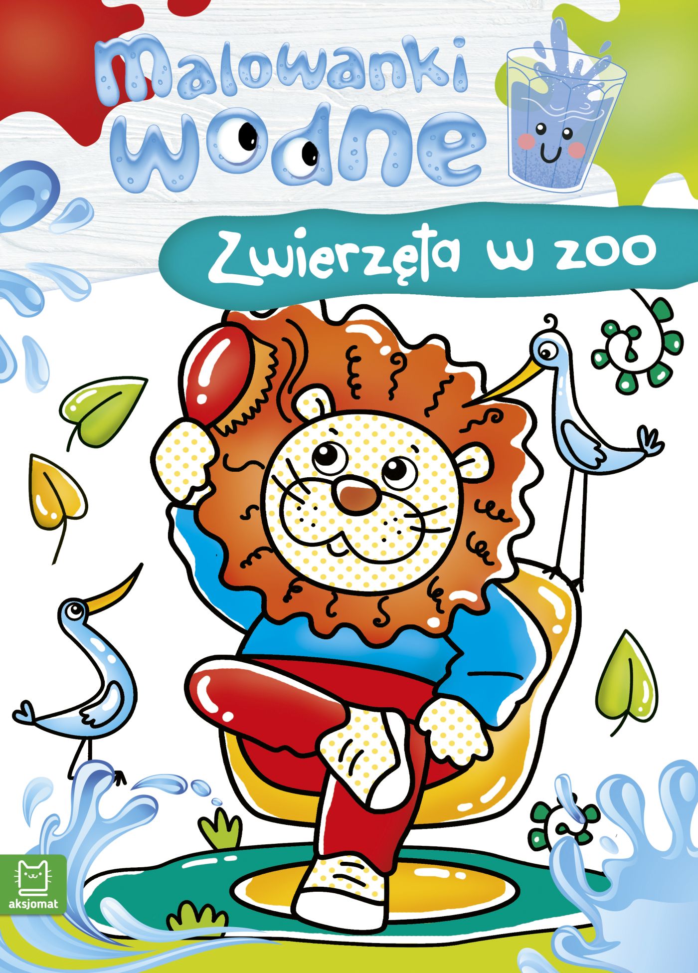 Malowanki wodne Zwierzęta w zoo