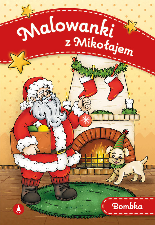 Malowanki z Mikołajem Bombka