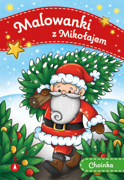 Malowanki z Mikołajem Choinka